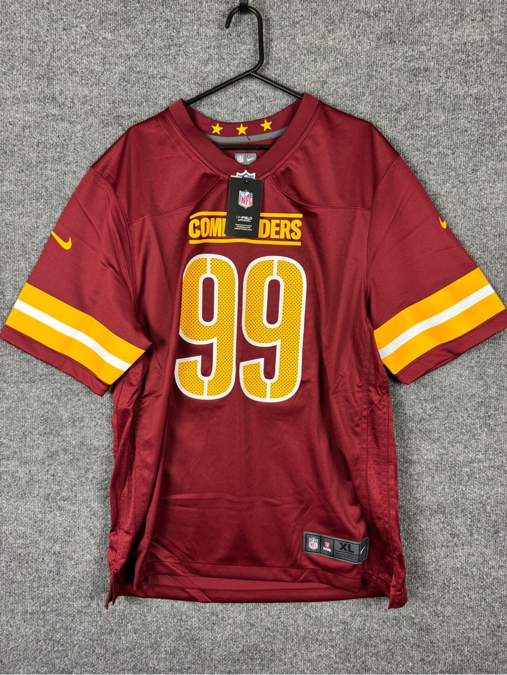 NFL Nike On Field Washington Commanders Chase Young jersey 99 Men’s New